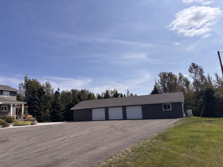 After – recycled asphalt driveway in Caledon Ontario with smooth, compact finish and improved durability